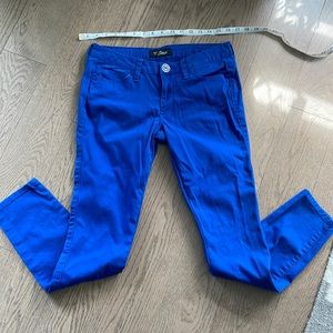 GUESS Blue Pants Size 28